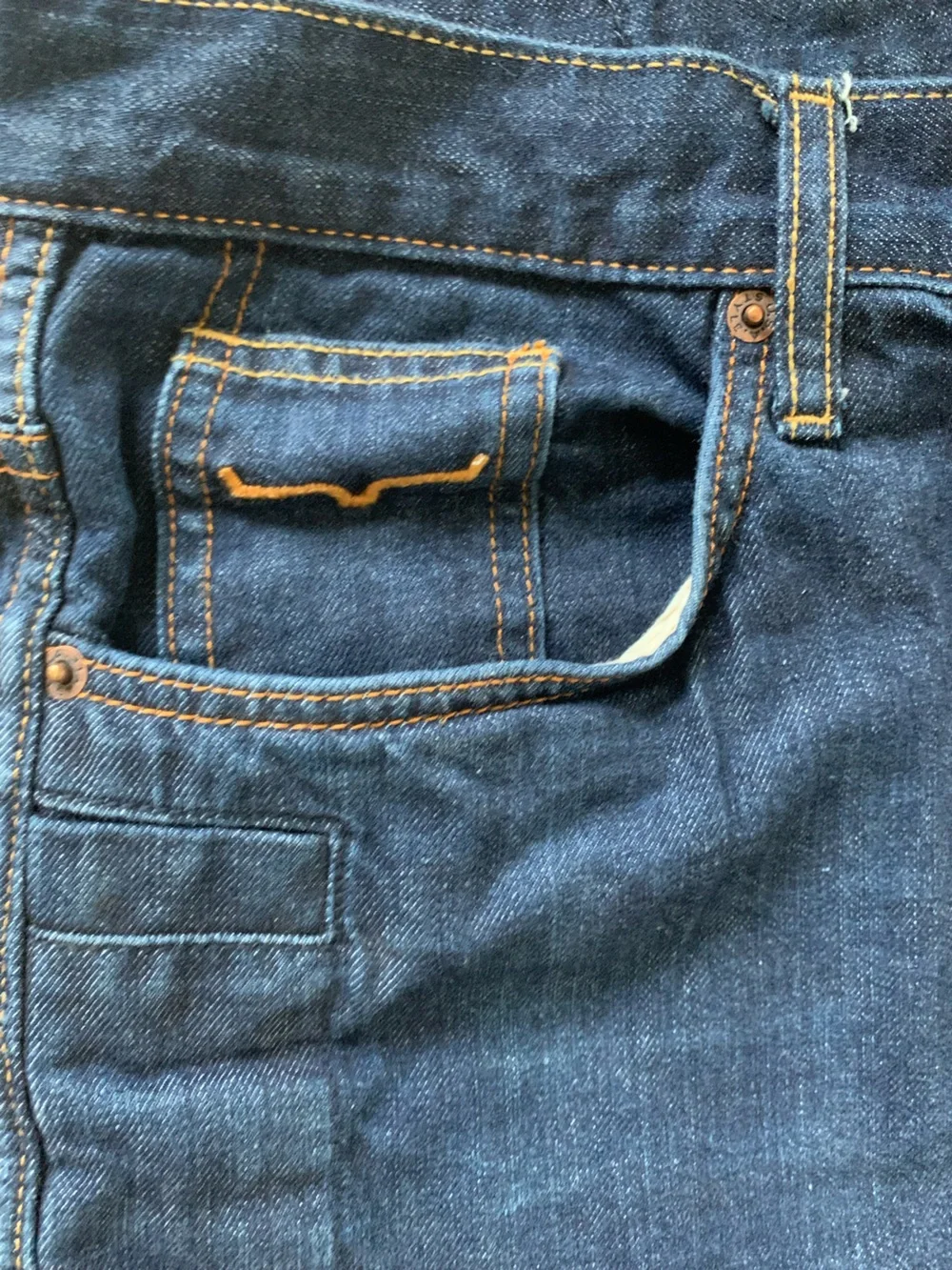 👖Kimes Ranch CAL Jeans Mens 35x34 Blue Denim Straight Boot Leg Western Made USA